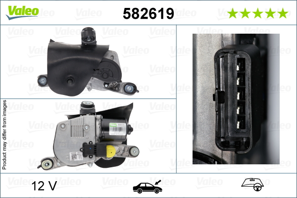 Motor stergator 582619 VALEO